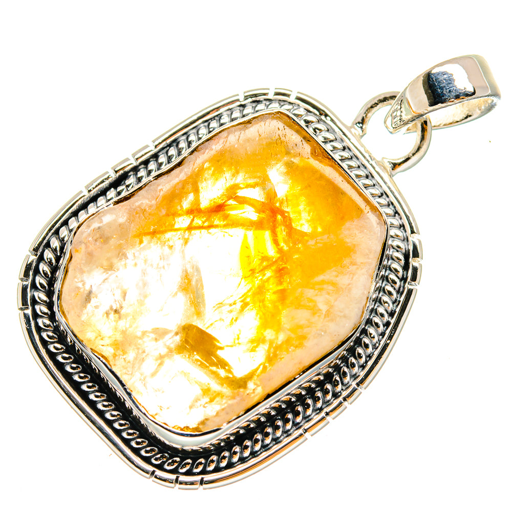 Citrine Pendants handcrafted by Ana Silver Co - PD17989 - Photo 2