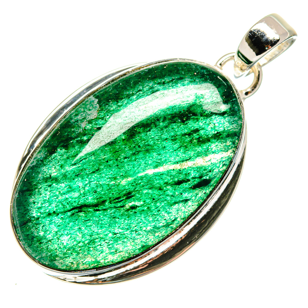 Green Aventurine Pendants handcrafted by Ana Silver Co - PD18084