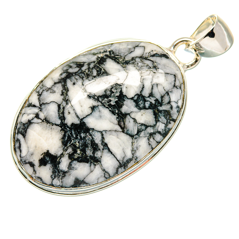 Pinolith Jasper Pendants handcrafted by Ana Silver Co - PD18109 - Photo 2