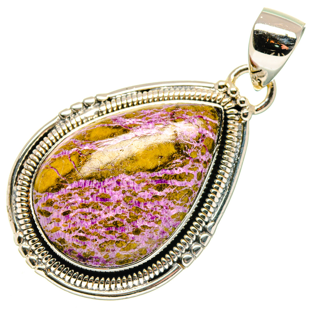 Stichtite Pendants handcrafted by Ana Silver Co - PD18135 - Photo 2