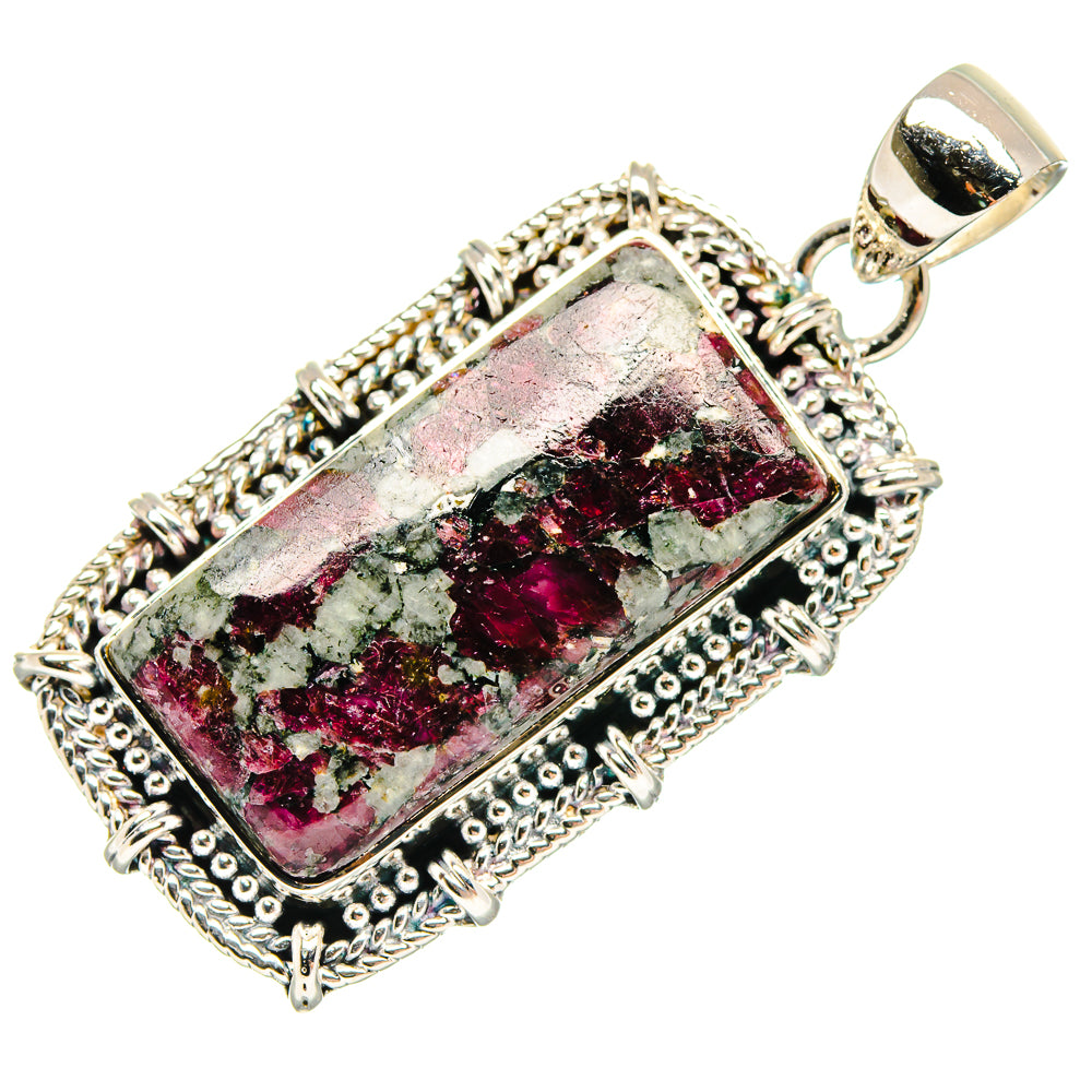 Russian Eudialyte Pendants handcrafted by Ana Silver Co - PD18236