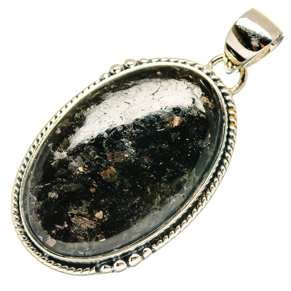 Larvikite Pendants handcrafted by Ana Silver Co - PD18257 - Photo 2