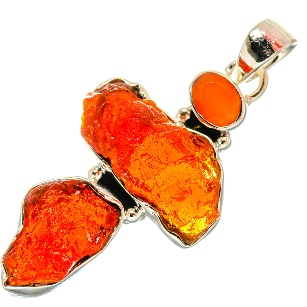 Carnelian Pendants handcrafted by Ana Silver Co - PD18301