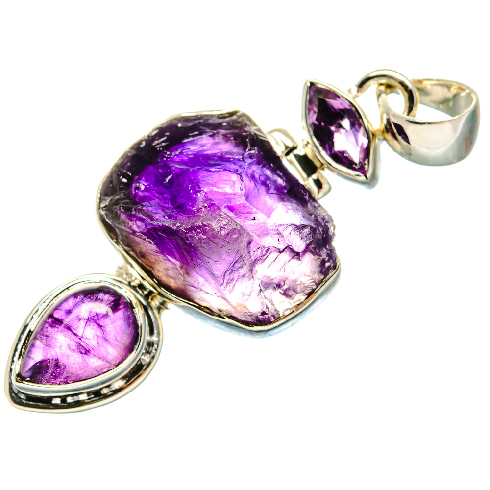 Amethyst Pendants handcrafted by Ana Silver Co - PD18313
