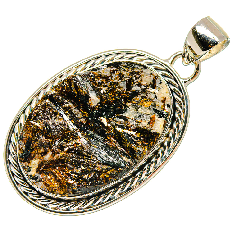 Astrophyllite Pendants handcrafted by Ana Silver Co - PD18360