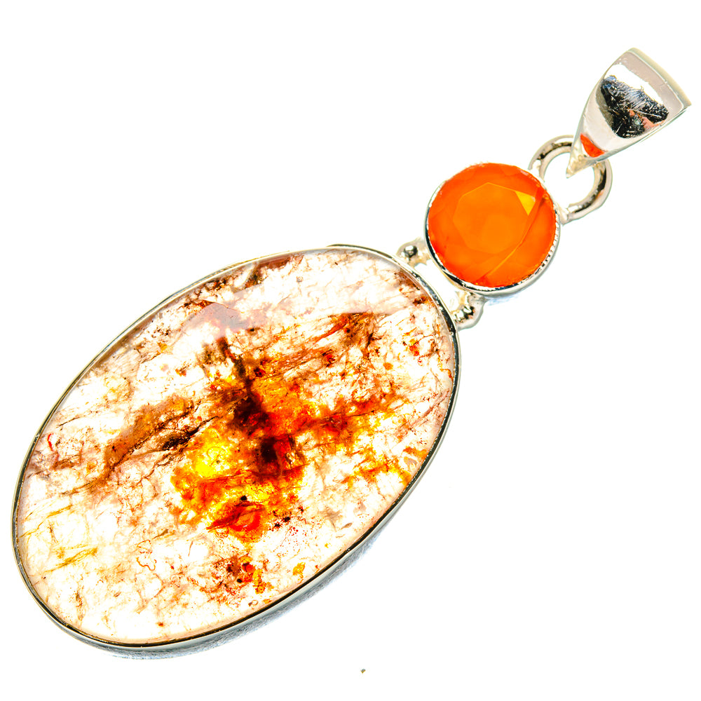 Sunstone Pendants handcrafted by Ana Silver Co - PD18378
