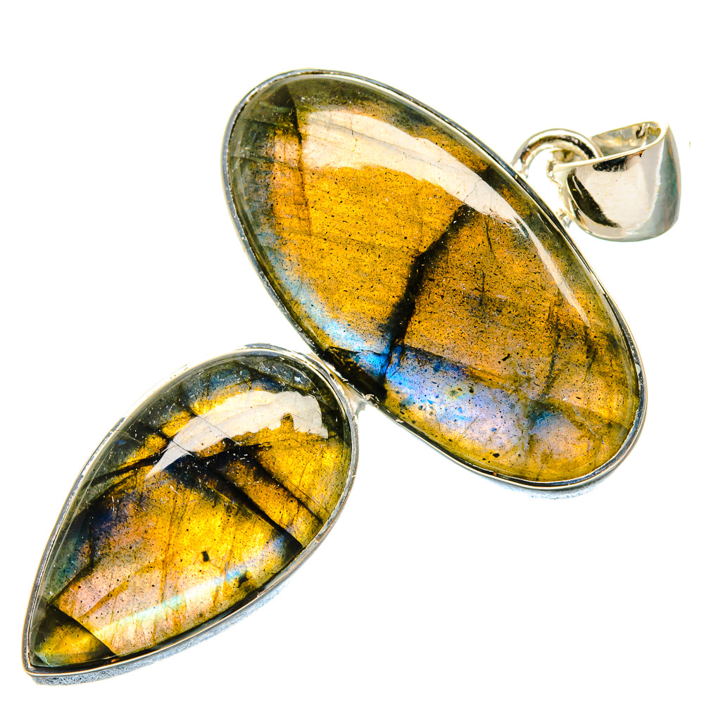 Labradorite Pendants handcrafted by Ana Silver Co - PD18400