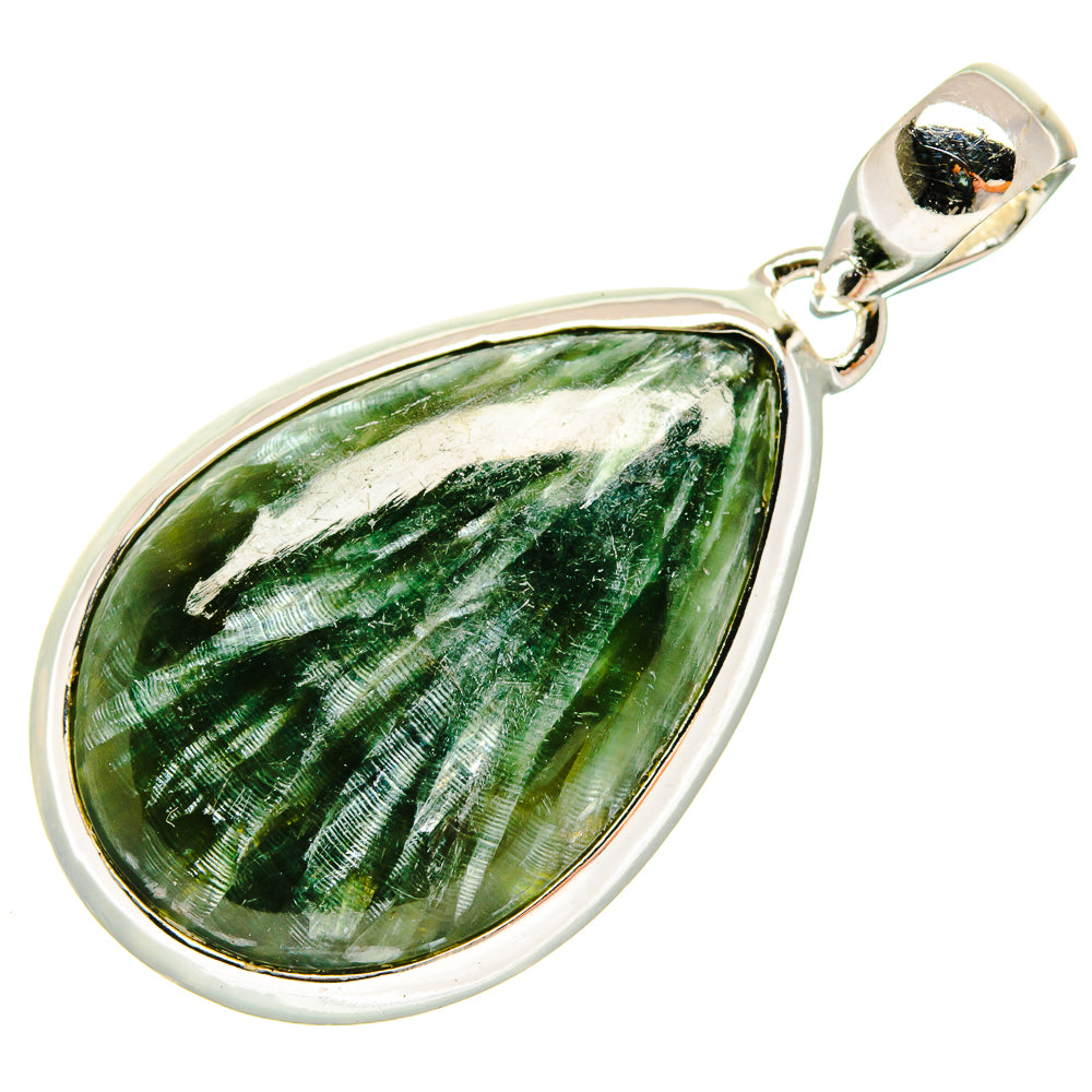 Seraphinite Pendants handcrafted by Ana Silver Co - PD18441