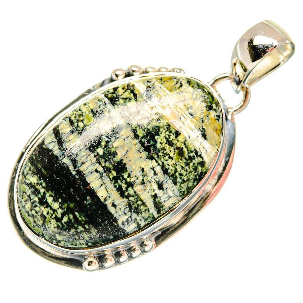 Lizard Jasper Pendants handcrafted by Ana Silver Co - PD18492