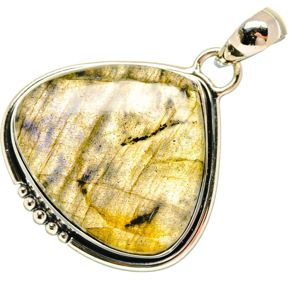 Labradorite Pendants handcrafted by Ana Silver Co - PD18494