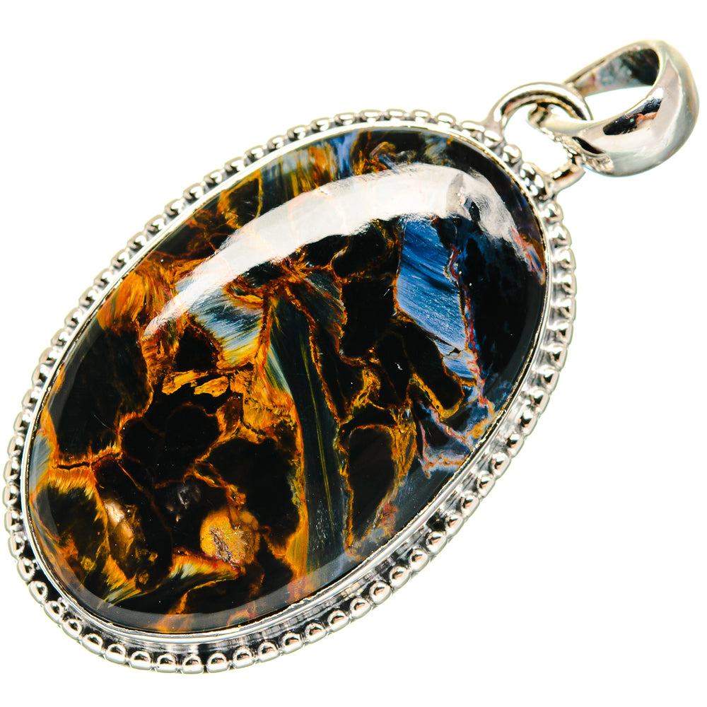Pietersite Pendants handcrafted by Ana Silver Co - PD18537
