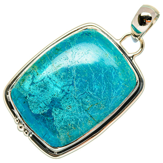Chrysocolla Pendants handcrafted by Ana Silver Co - PD18562
