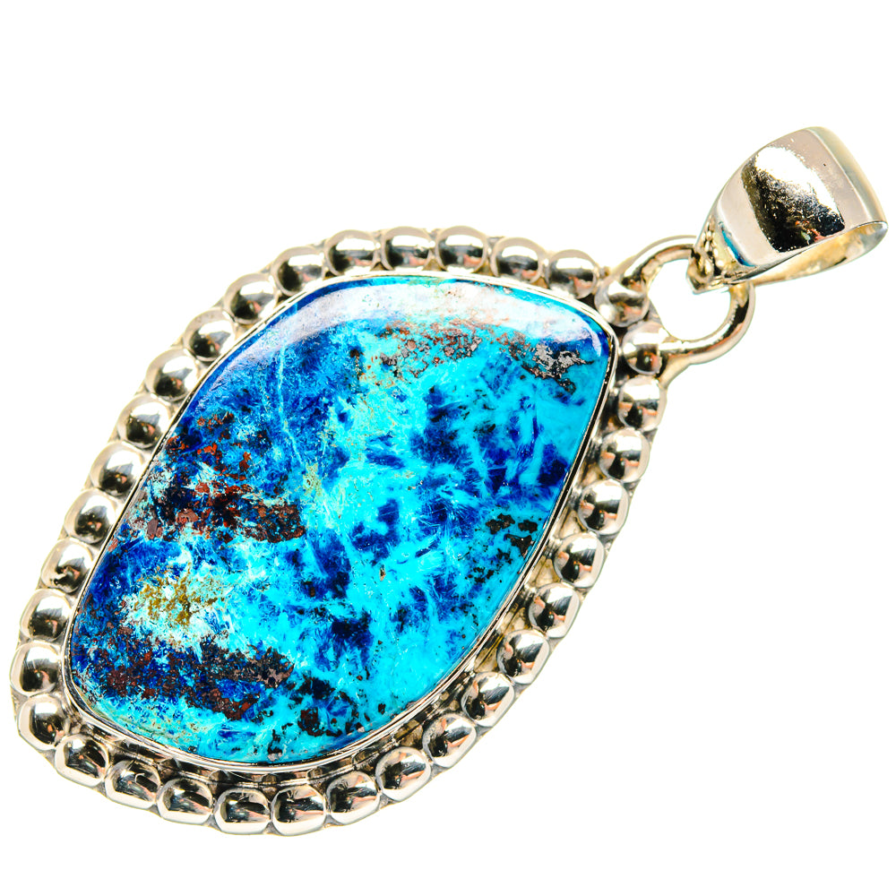 Shattuckite Pendants handcrafted by Ana Silver Co - PD18584