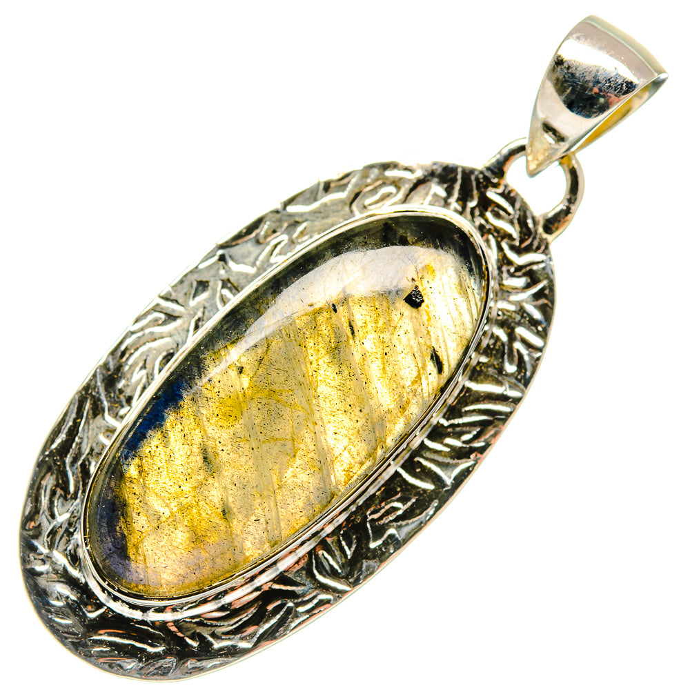 Labradorite Pendants handcrafted by Ana Silver Co - PD18614