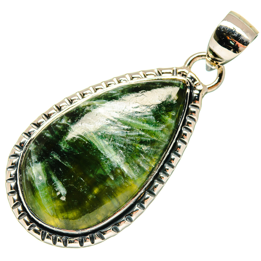 Seraphinite Pendants handcrafted by Ana Silver Co - PD18623
