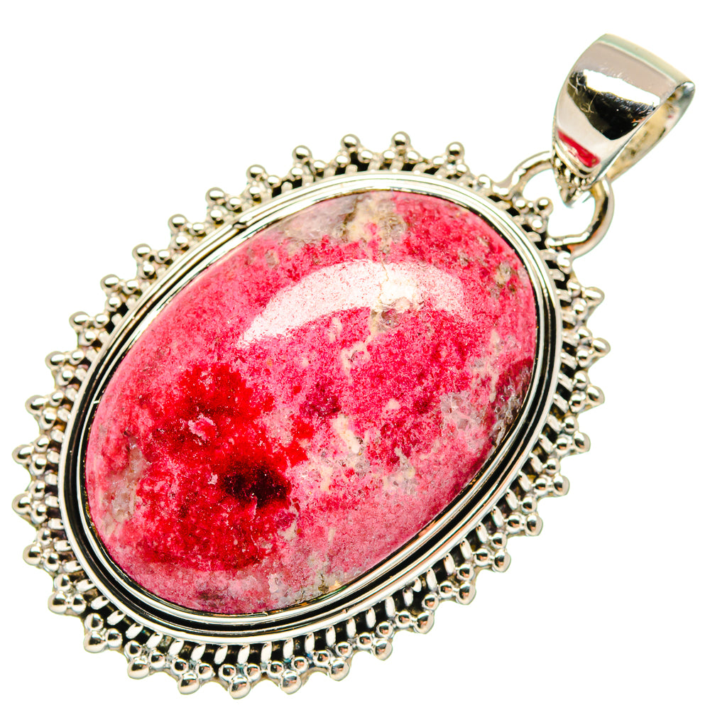Thulite Pendants handcrafted by Ana Silver Co - PD18627