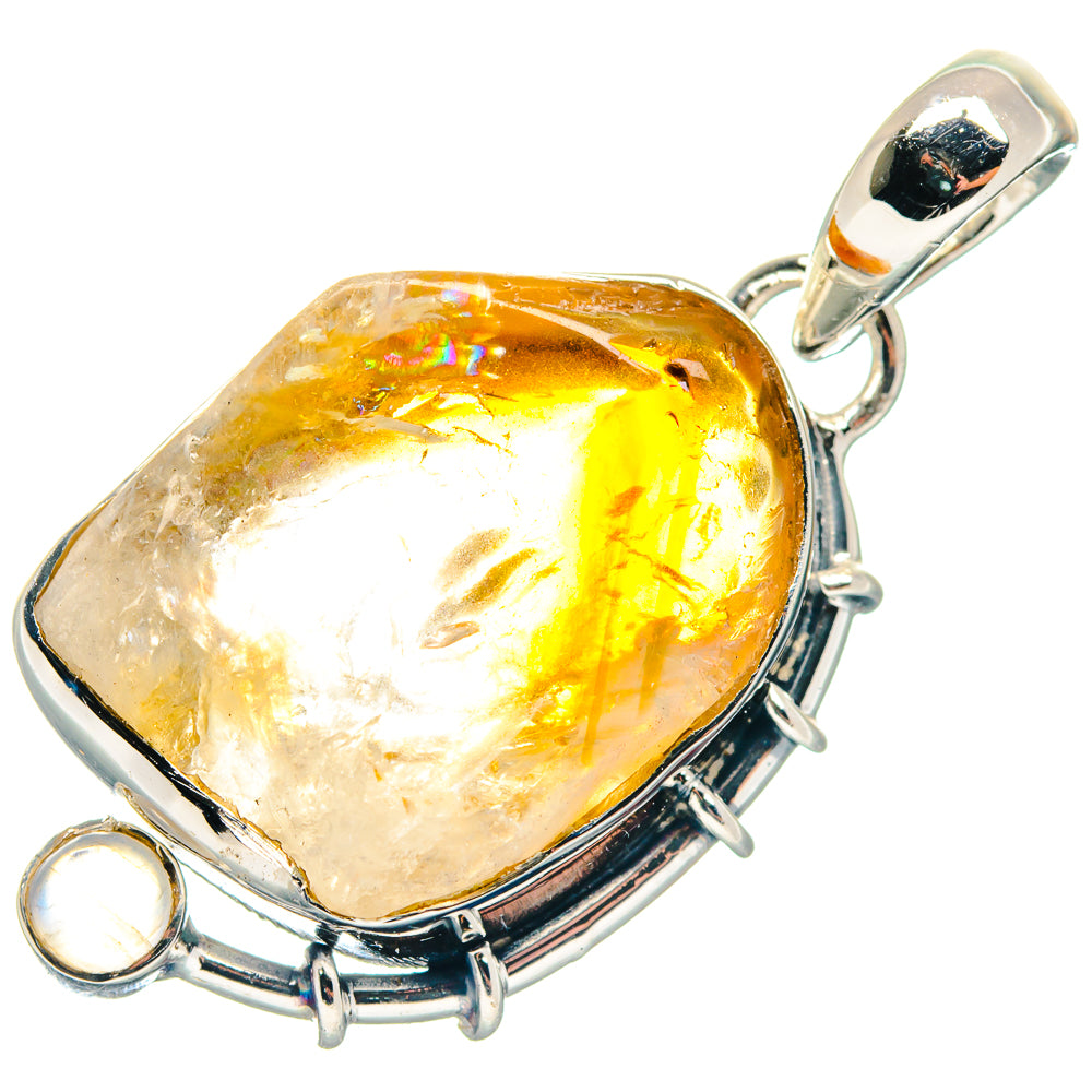 Citrine Pendants handcrafted by Ana Silver Co - PD18737