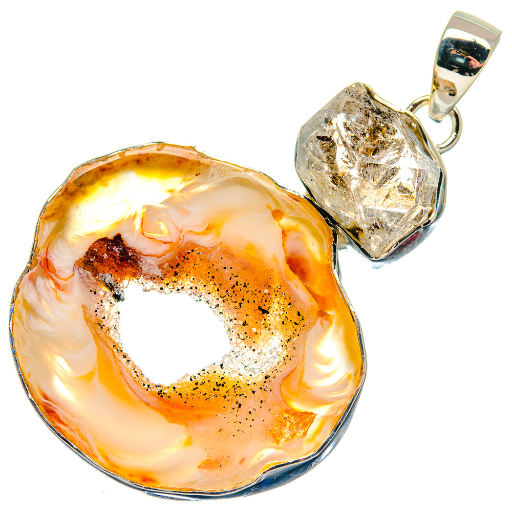 Occo Geode Pendants handcrafted by Ana Silver Co - PD18785