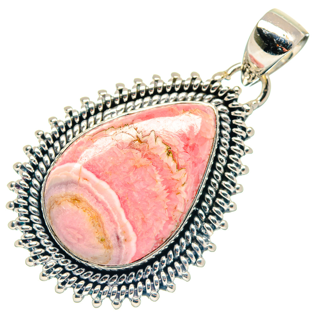 Rhodochrosite Pendants handcrafted by Ana Silver Co - PD18817