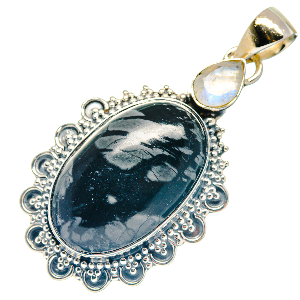 Picasso Jasper Pendants handcrafted by Ana Silver Co - PD18823