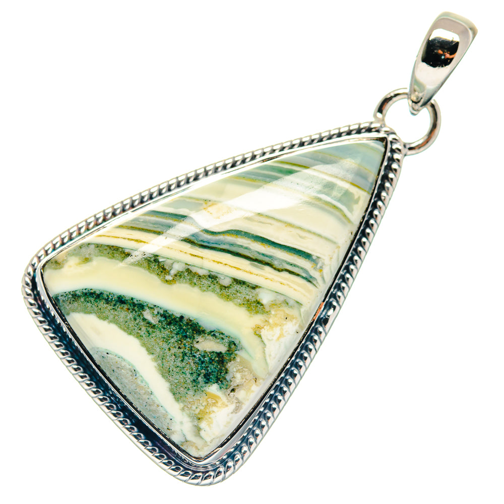 Ocean Jasper Pendants handcrafted by Ana Silver Co - PD18837