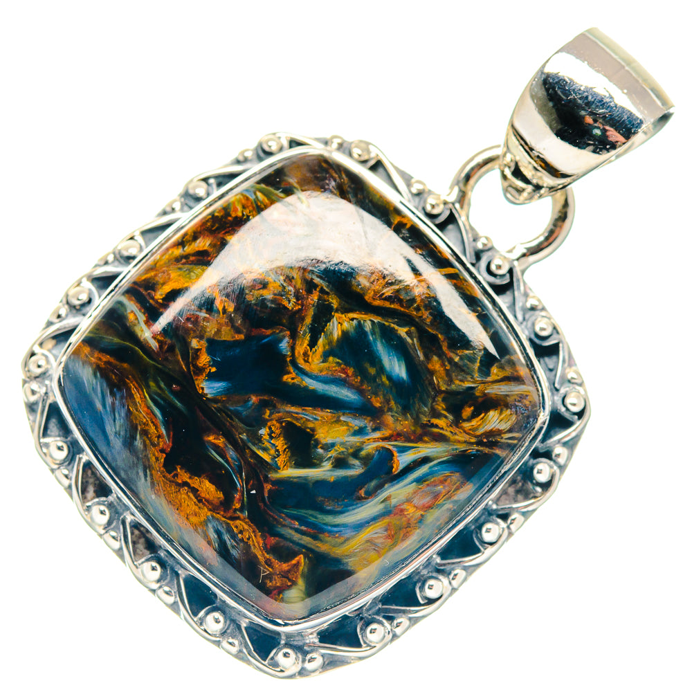 Pietersite Pendants handcrafted by Ana Silver Co - PD18877