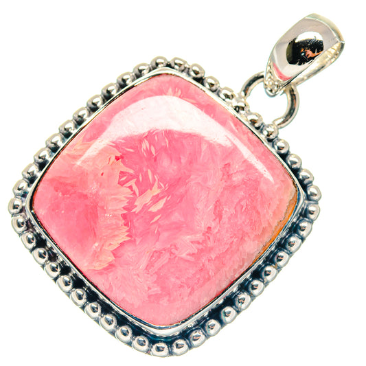 Rhodochrosite Pendants handcrafted by Ana Silver Co - PD18912