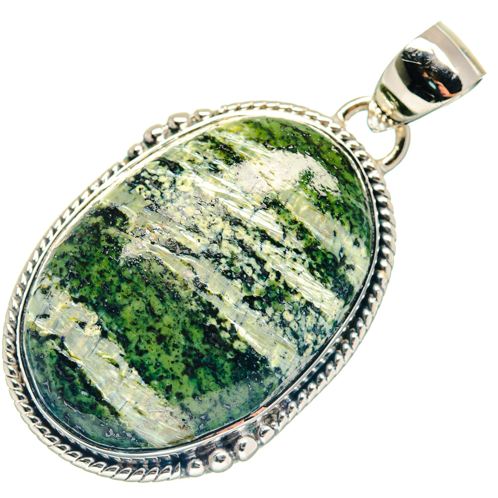 Lizard Jasper Pendants handcrafted by Ana Silver Co - PD18913