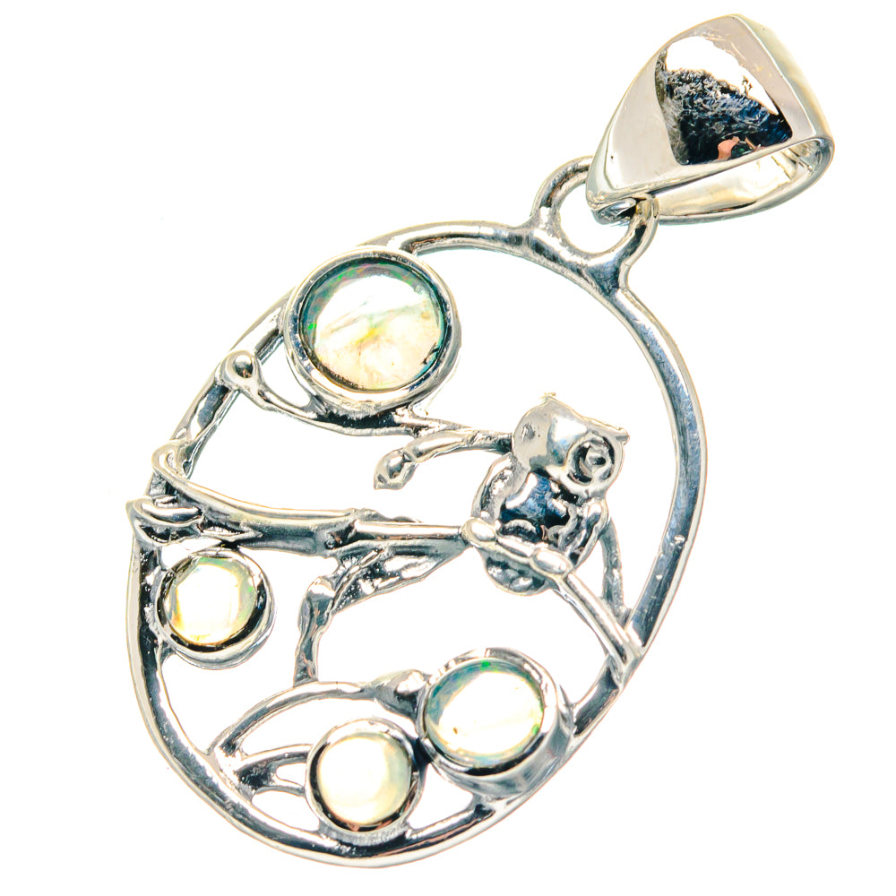 Ethiopian Opal Pendants handcrafted by Ana Silver Co - PD19014