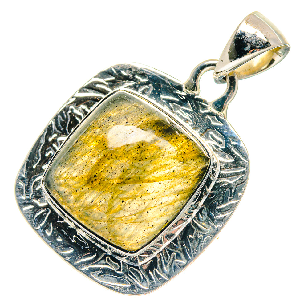 Labradorite Pendants handcrafted by Ana Silver Co - PD19019 - Photo 2