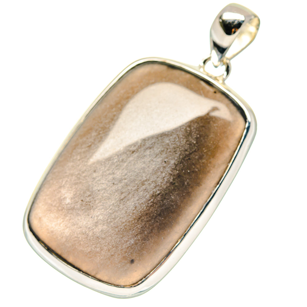 Gold Sheen Obsidian Pendants handcrafted by Ana Silver Co - PD19041