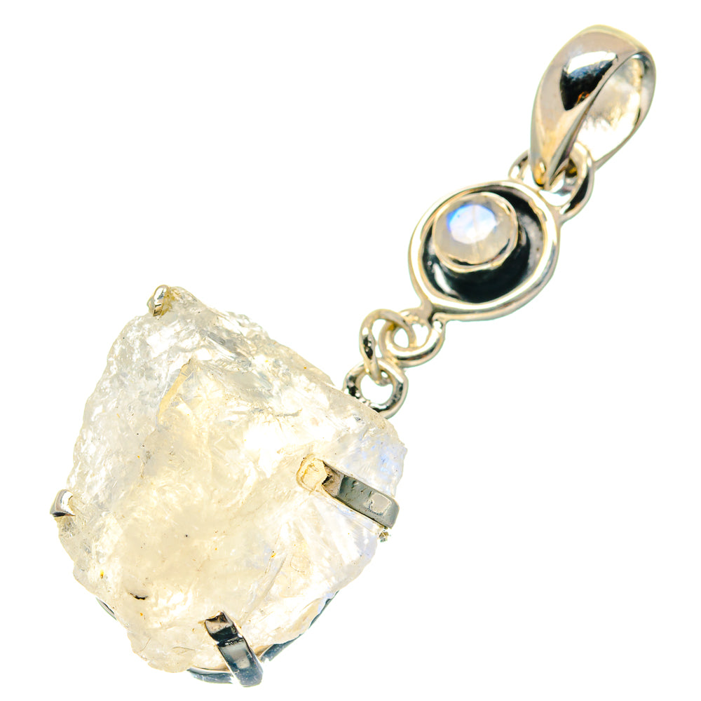 Rainbow Moonstone Pendants handcrafted by Ana Silver Co - PD19091