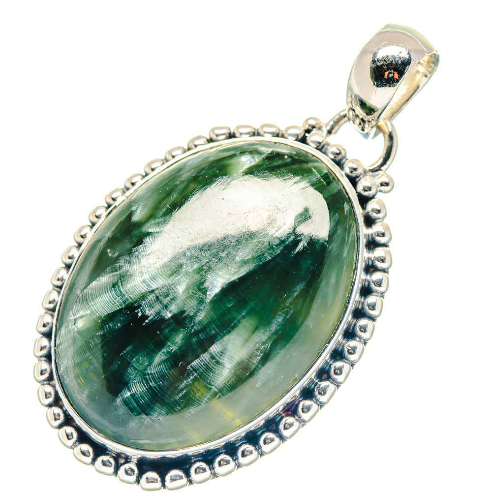 Seraphinite Pendants handcrafted by Ana Silver Co - PD19163