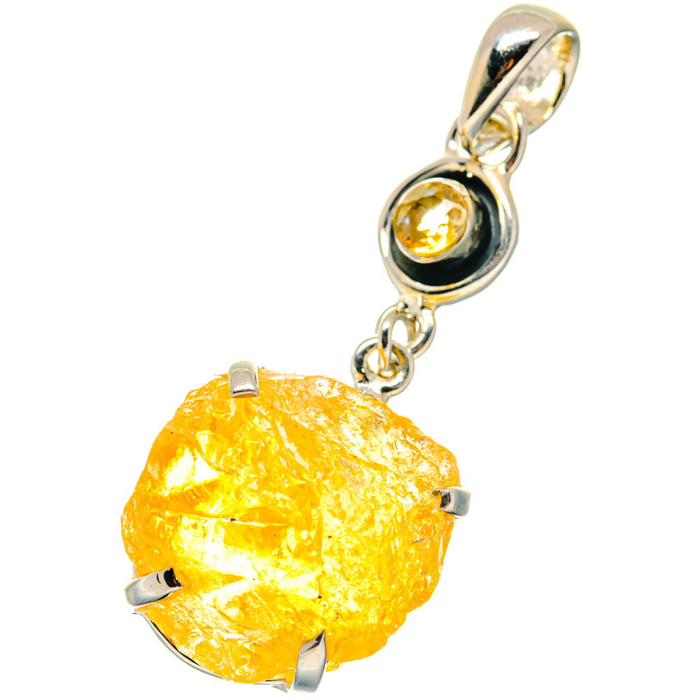Citrine Pendants handcrafted by Ana Silver Co - PD19183