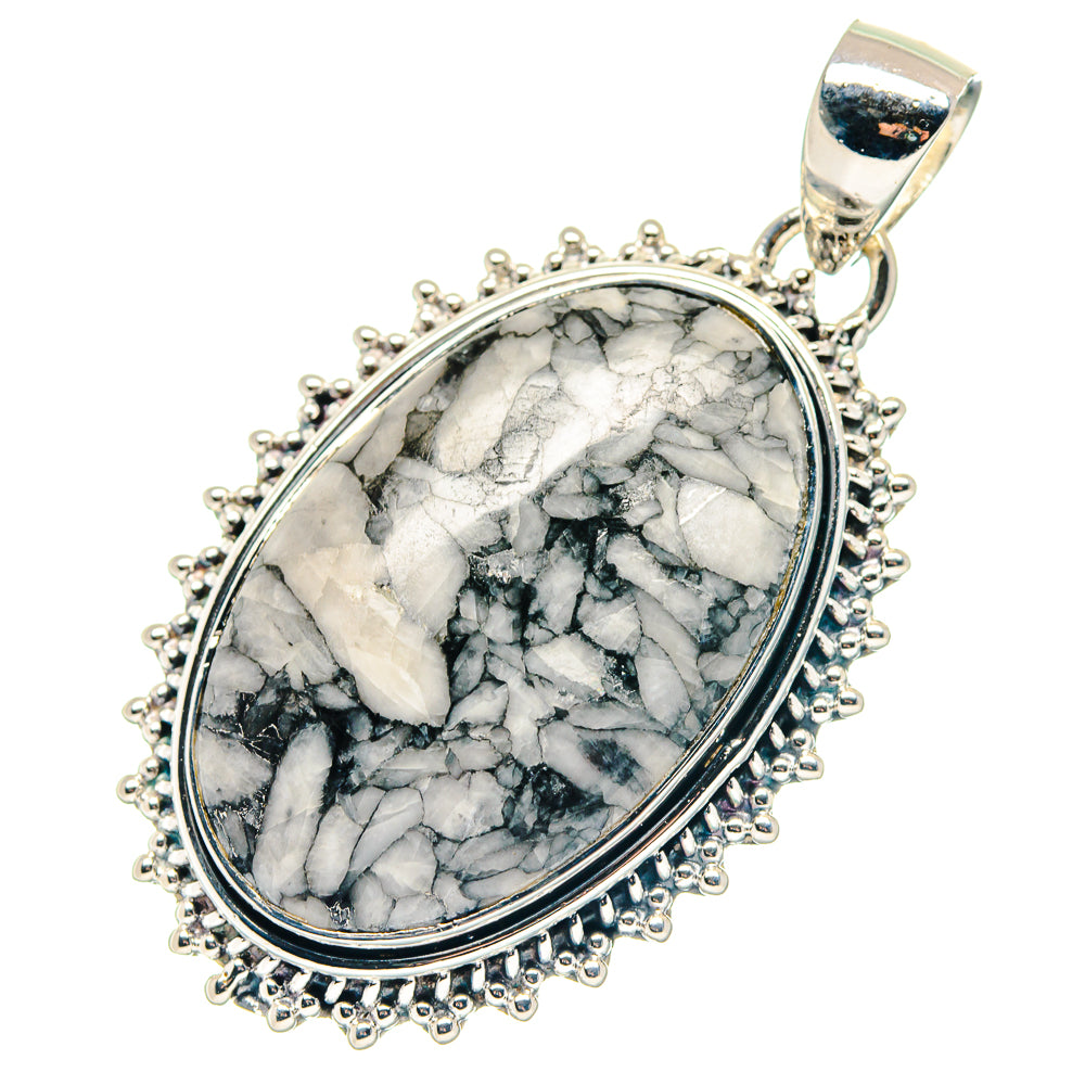 Pinolith Jasper Pendants handcrafted by Ana Silver Co - PD19217