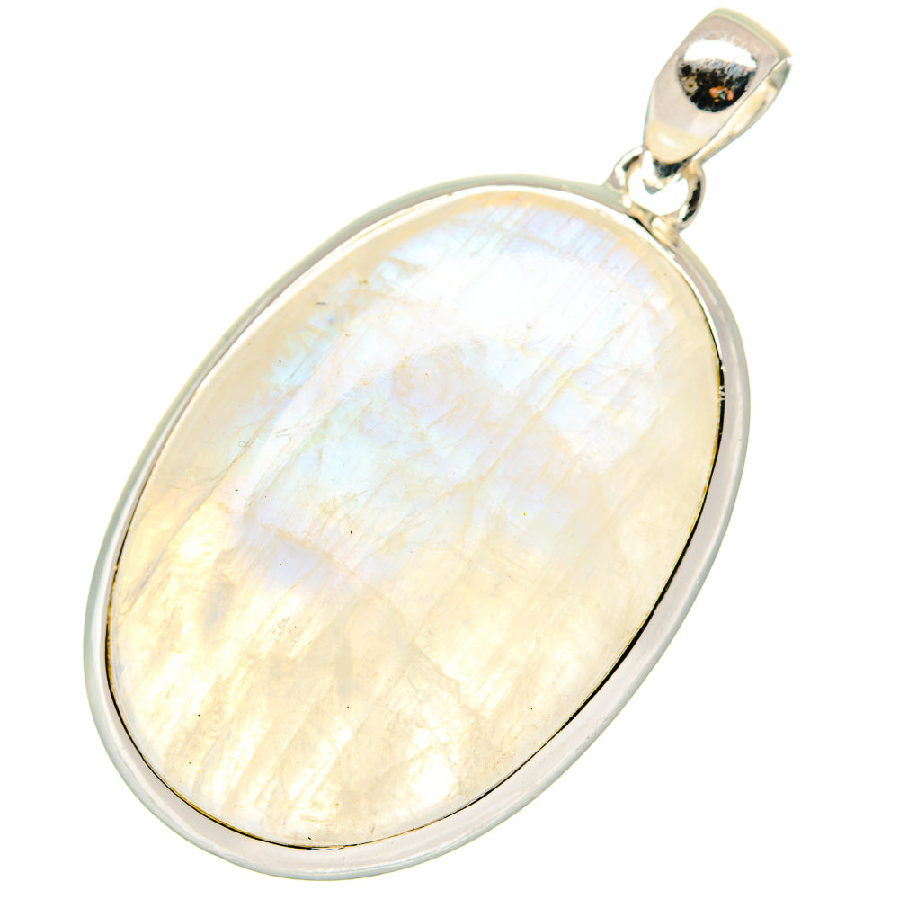 Rainbow Moonstone Pendants handcrafted by Ana Silver Co - PD19231
