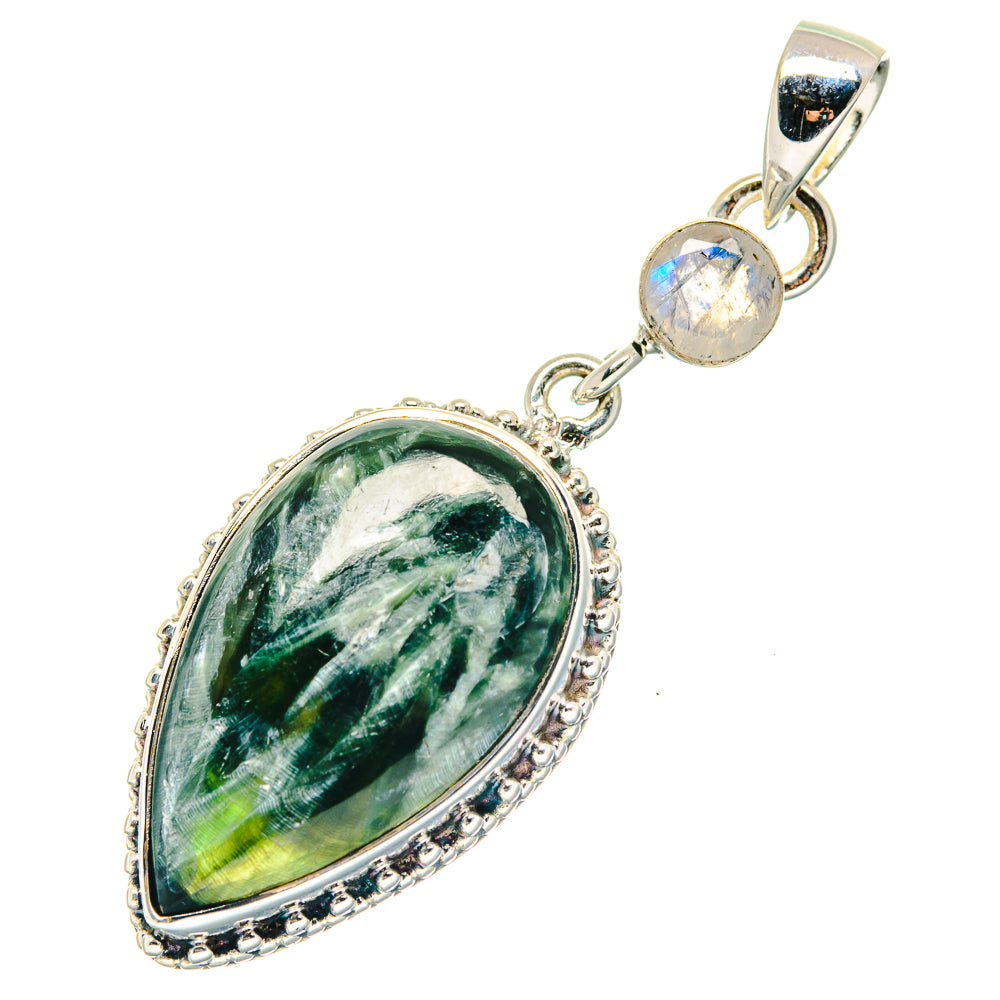 Seraphinite Pendants handcrafted by Ana Silver Co - PD19267