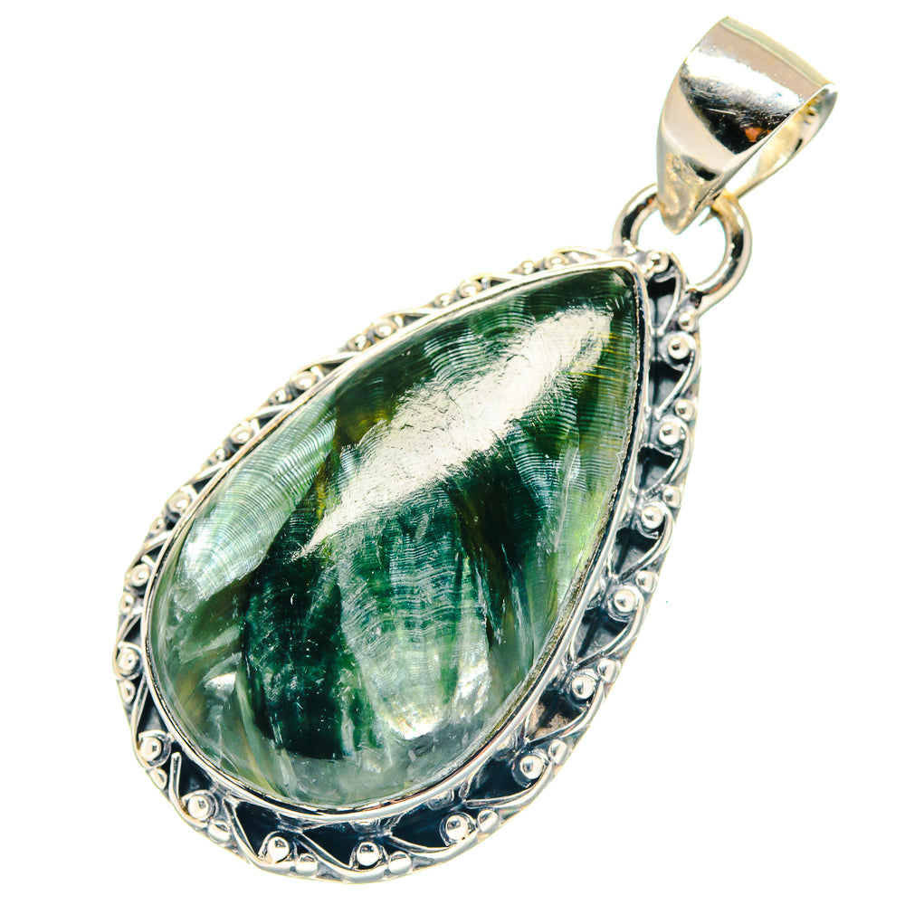 Seraphinite Pendants handcrafted by Ana Silver Co - PD19269