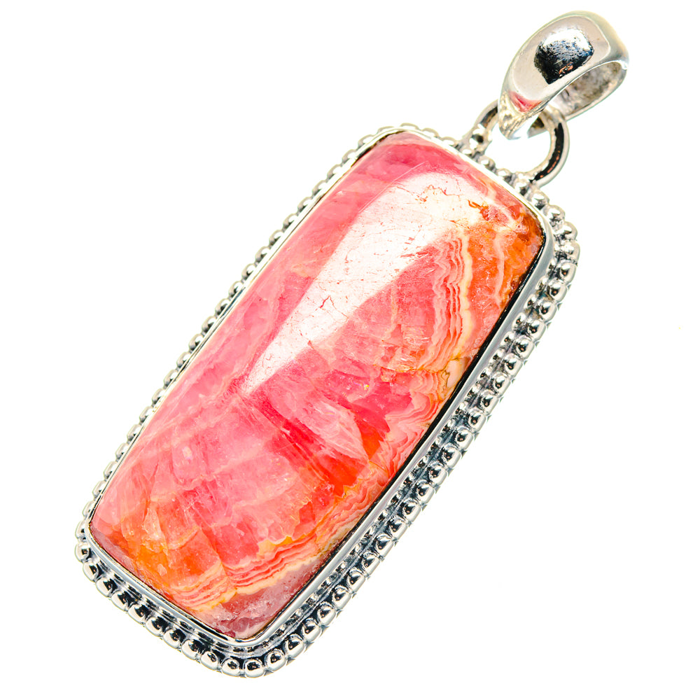 Rhodochrosite Pendants handcrafted by Ana Silver Co - PD19299