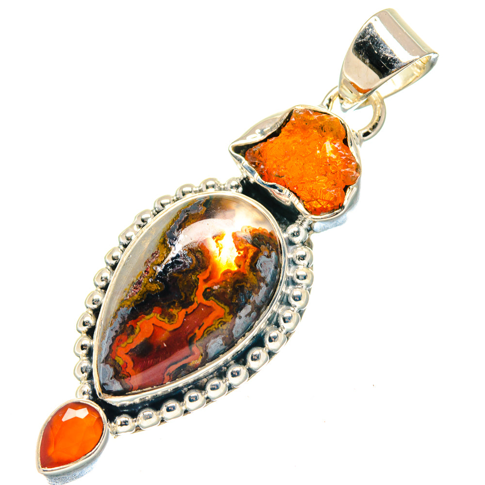Ammolite Rings handcrafted by Ana Silver Co - PD19440 - Photo 2