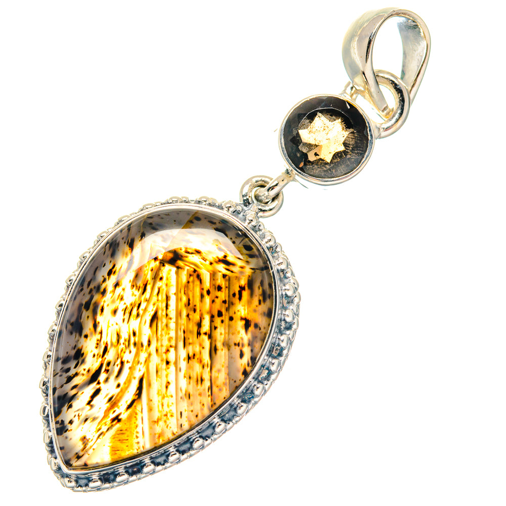 Black Onyx Pendants handcrafted by Ana Silver Co - PD19471 - Photo 2