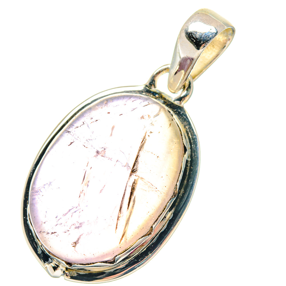 Larimar, Blue Topaz Pendants handcrafted by Ana Silver Co - PD19493
