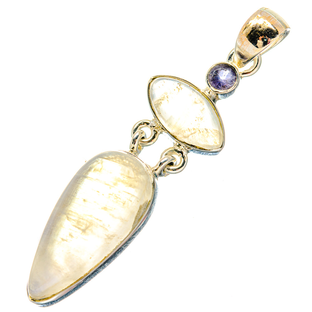 Black Tourmaline Pendants handcrafted by Ana Silver Co - PD19589