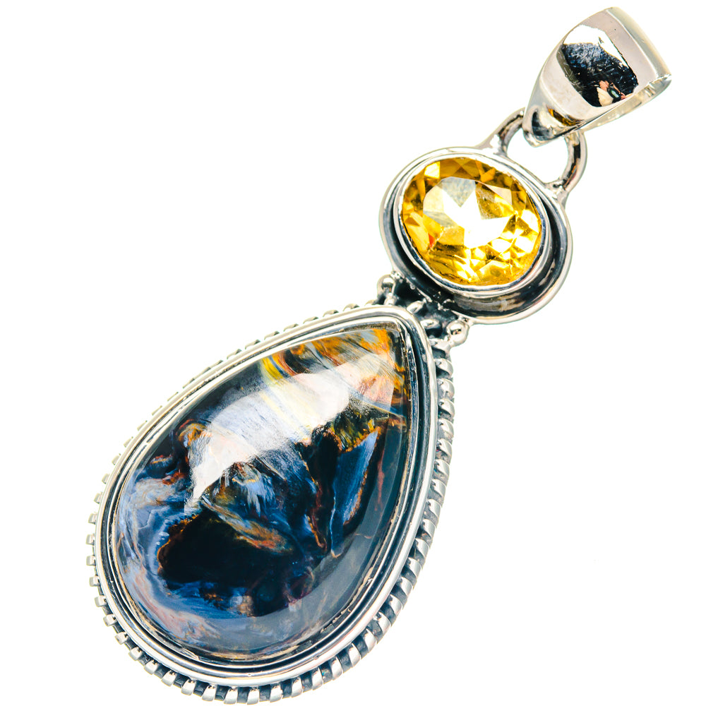 Pietersite Pendants handcrafted by Ana Silver Co - PD19690