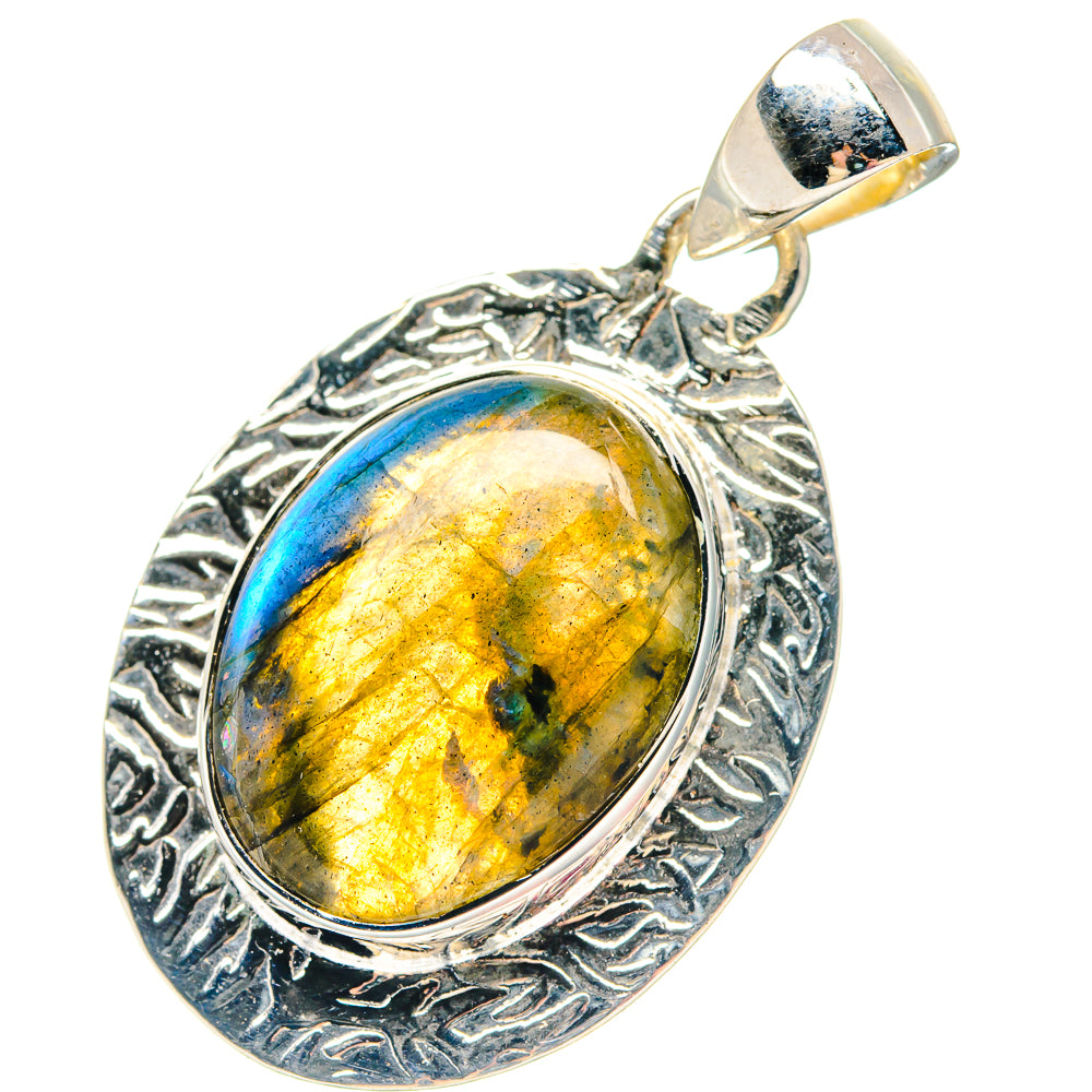 Labradorite Pendants handcrafted by Ana Silver Co - PD19705