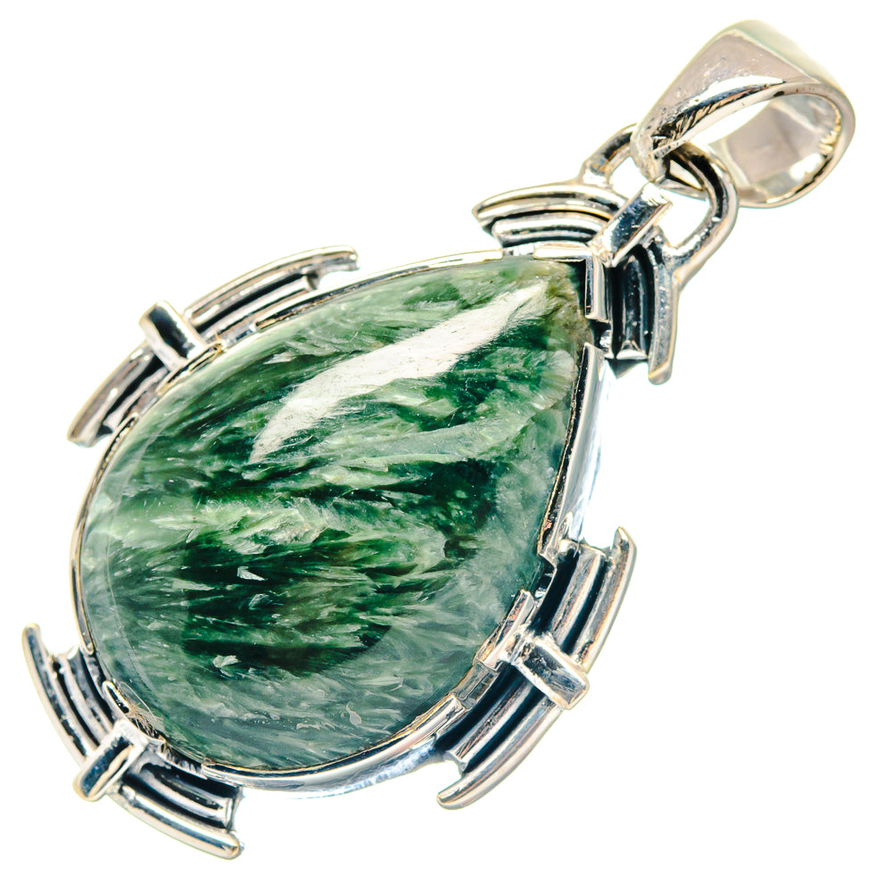 Seraphinite Pendants handcrafted by Ana Silver Co - PD19712
