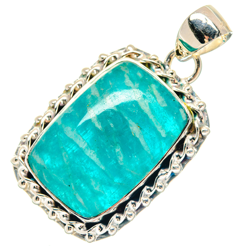 Amazonite Pendants handcrafted by Ana Silver Co - PD19786