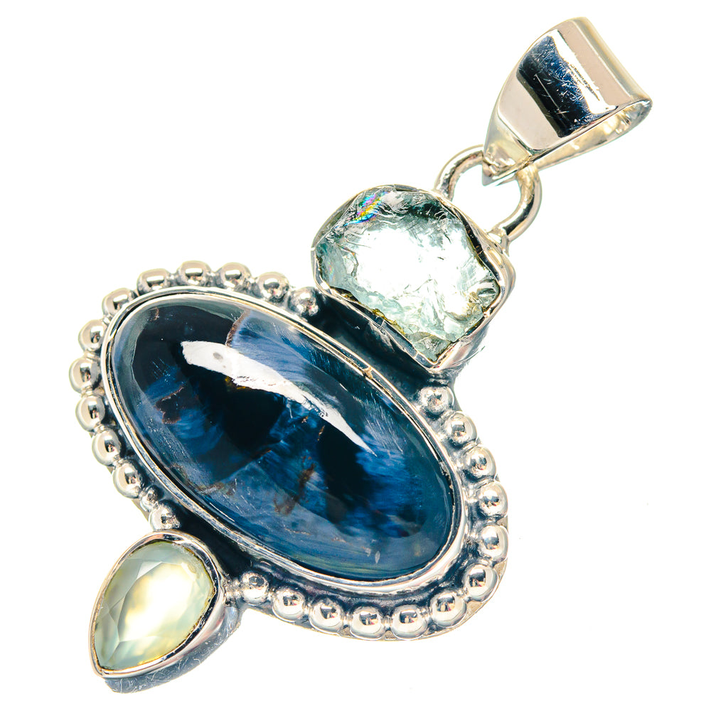 Pietersite Pendants handcrafted by Ana Silver Co - PD19803