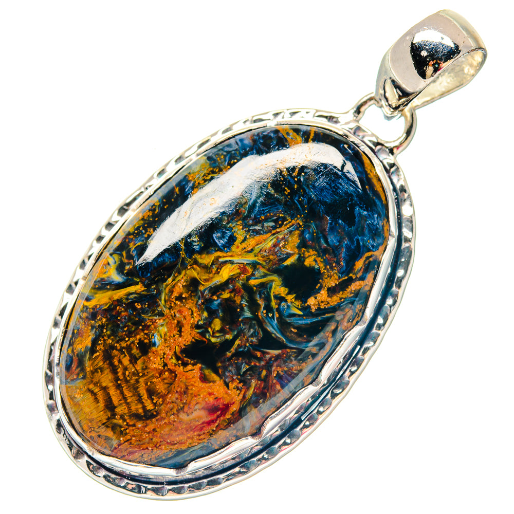 Golden Pietersite Pendants handcrafted by Ana Silver Co - PD19808