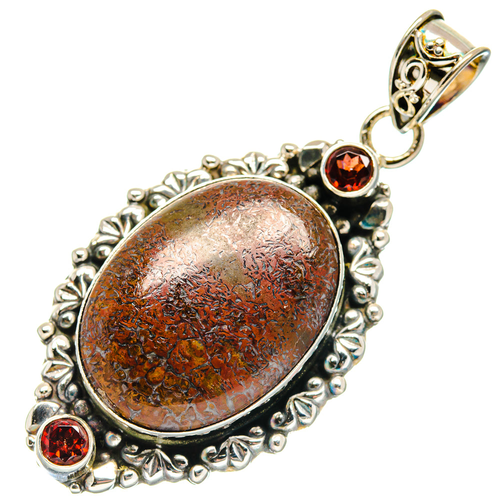 Dinosaur Bone Pendants handcrafted by Ana Silver Co - PD19865